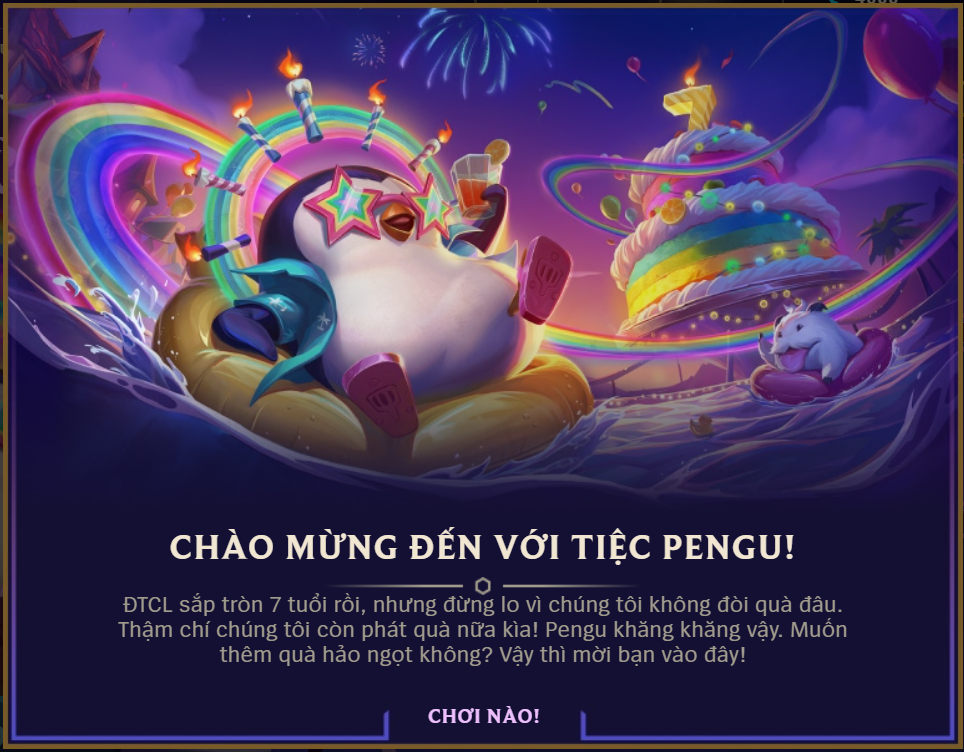 Chế độ Tiệc Pengu TFT Mùa 17