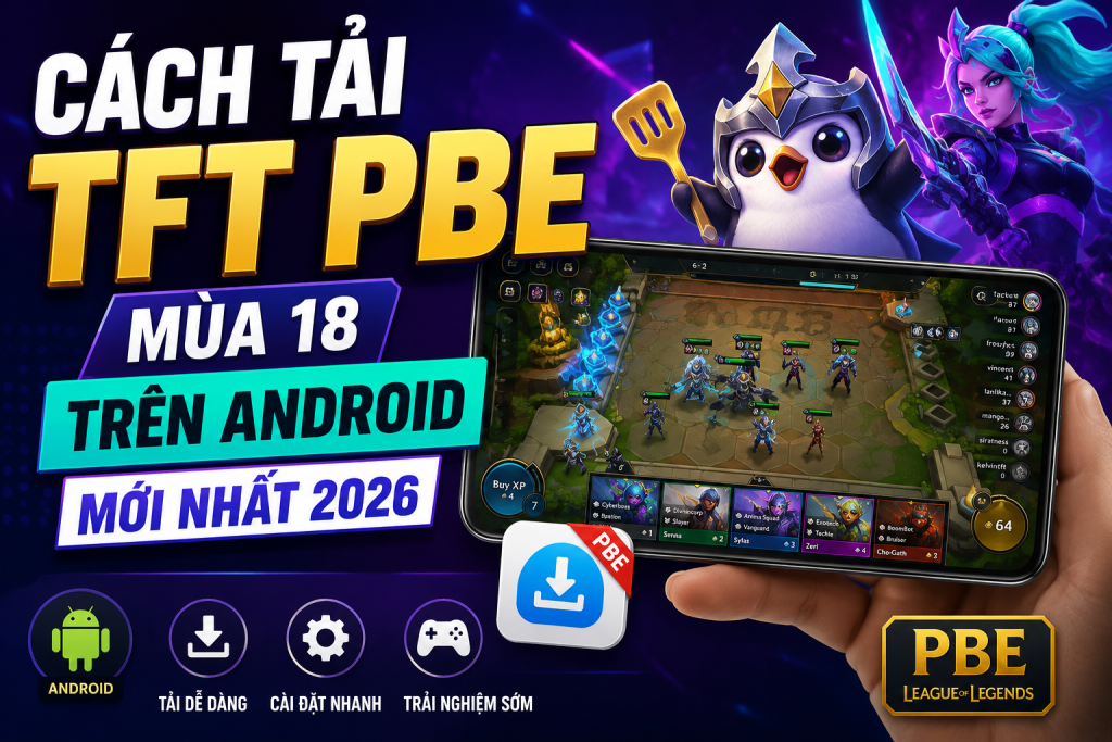 tải pbe mùa 18 android
